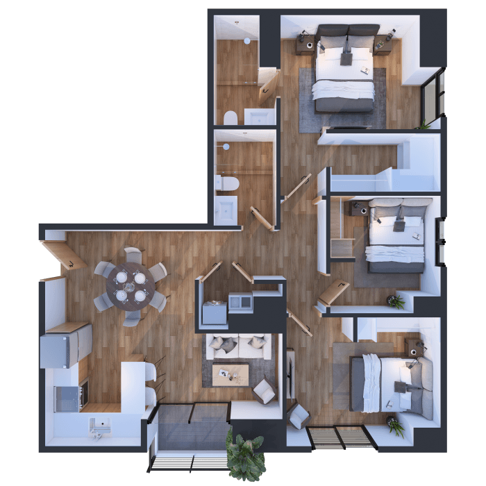 Apartamentos de Lujo en venta en Zona 12 PLANOS — foto 8