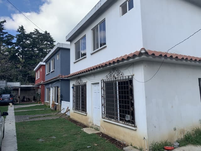 4 casas en venta carretera Antigua Km 32 Sacatepequez