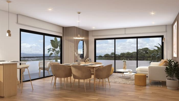 Apartamento en planos en venta en la zona 16 — foto 2