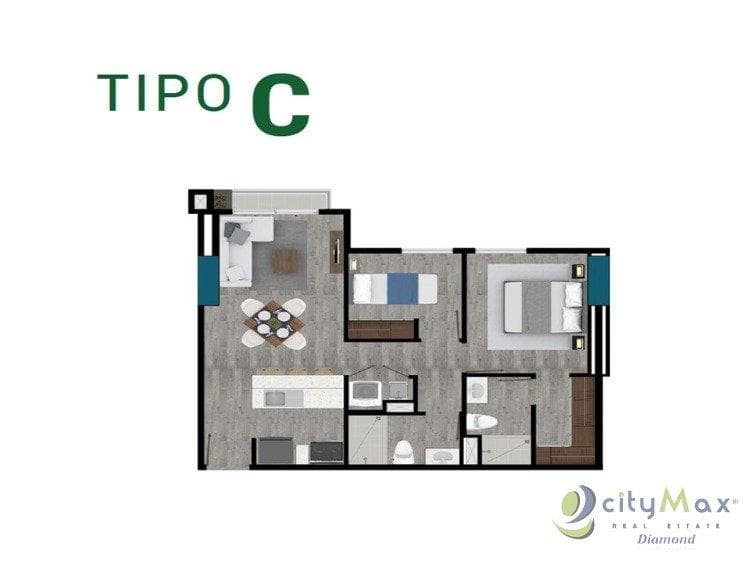 APARTAMENTO EN CONSTRUCCIÓN EN VENTA ZONA 2 — foto 5