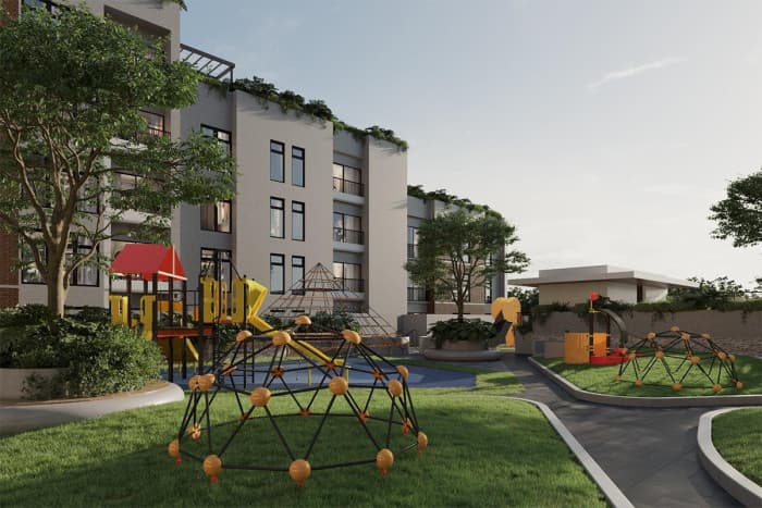 Apartamento con jardin en venta en Villa Nueva — foto 5