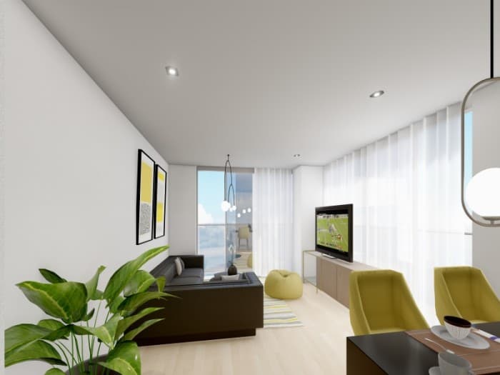 Venta apartamento en construcción en zona 15 INVERSION — foto 3