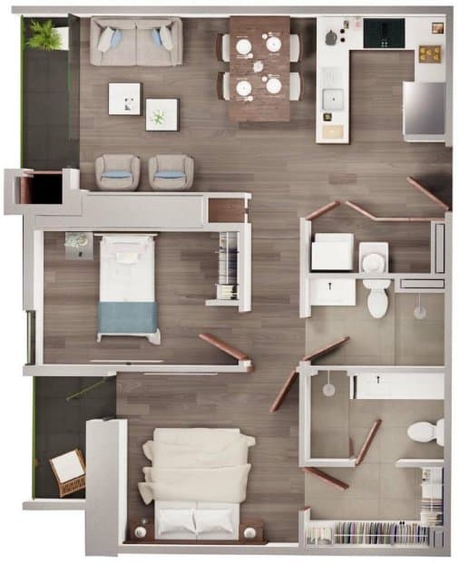 Apartamento en Preventa en Zona 10 Guatemala — foto 4