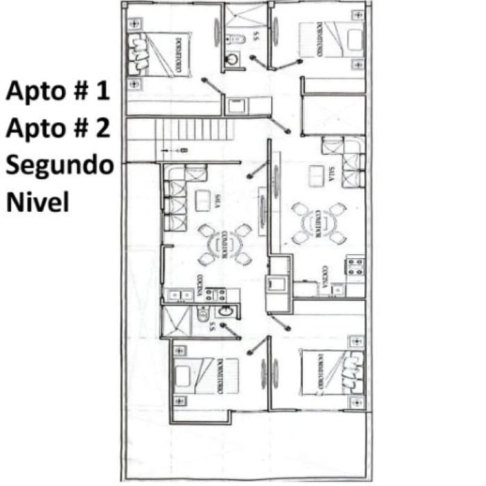 Propiedad de 4 Apartamentos en Venta Zona 3 de Mixco — foto 1