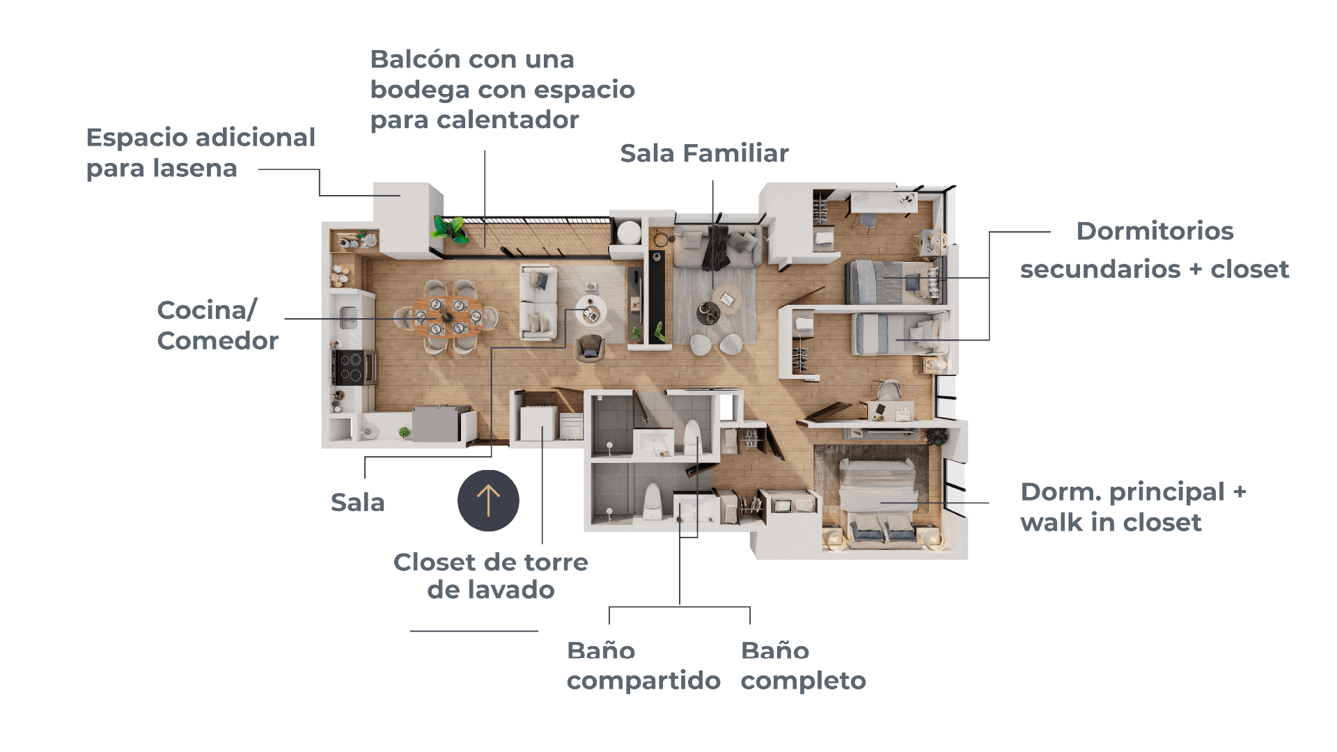 Apartamento en Venta Parque Mariscal zona 11 — foto 2