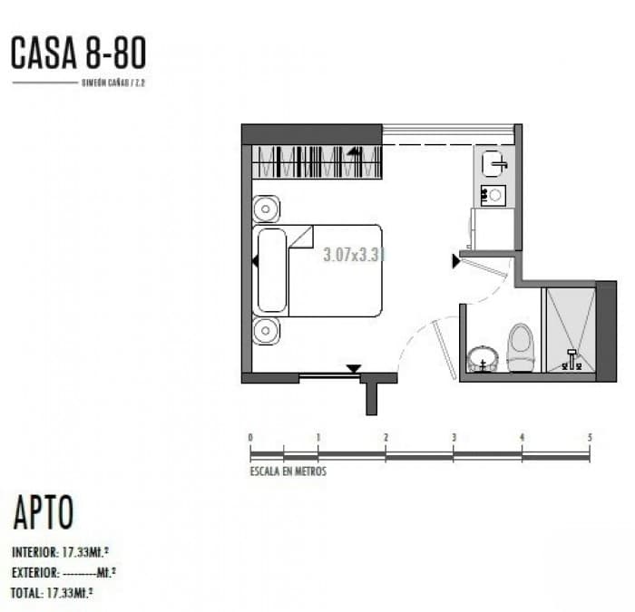 Apartamento en Venta en zona 2 Simeón Cañas — foto 7