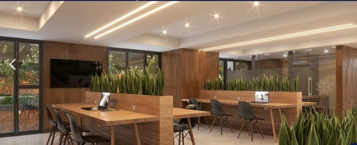 Apartamento en venta en Zona 9 con Jardín en Planos — foto 2