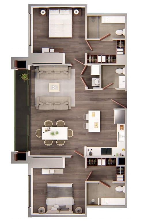 Apartamento Preventa cercano Oakland zona 10 Guatemala — foto 8