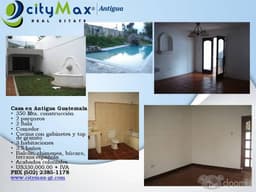 CITYMAX VENDE CASA EN ANTIGUA GUATEMALA