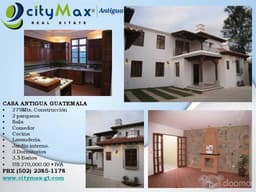 CITYMAX VENDE CASA EN ANTIGUA GUATEMALA