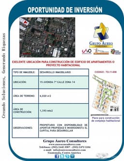 Vendo terreno ideal para desarrollo inmobiliario!!