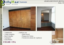 RENTO APARTAMENTO MODERNO