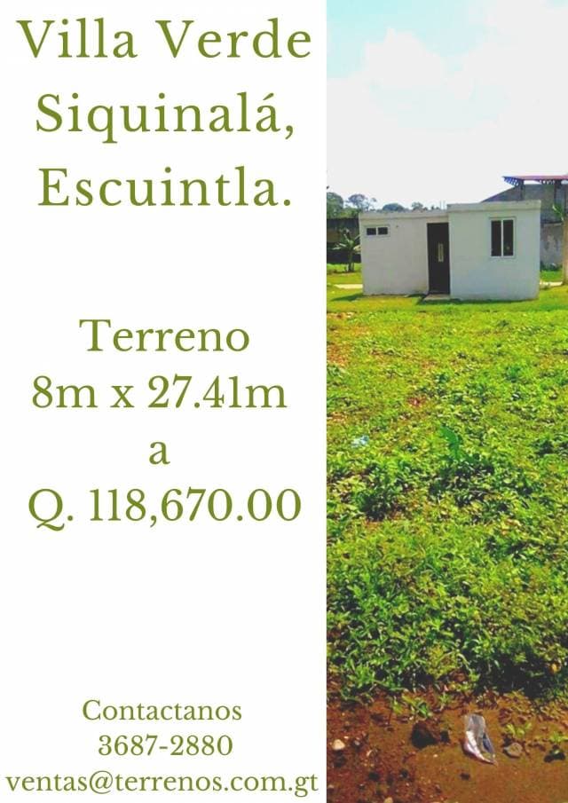 Terrenos en Siquinalá, Escuintla — foto 1