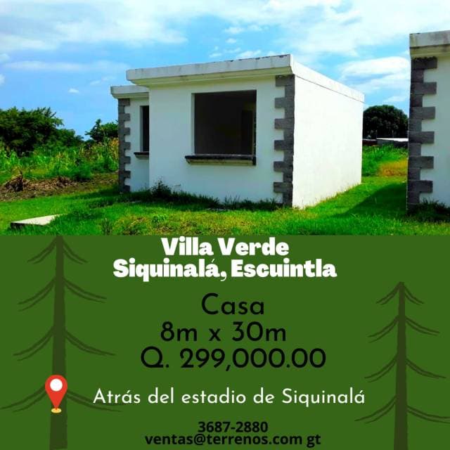 Casa en Siquinalá, Escuintla en venta — foto 1