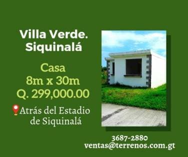 Venta de Casa en Siquinala — foto 1