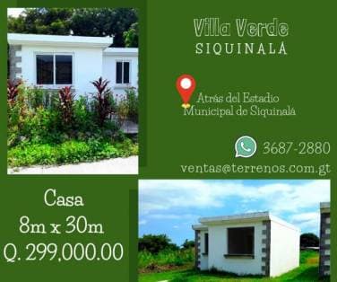 Casa disponible en Siquinalà — foto 1
