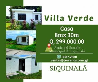 Vendo casa con facilidades de pago en Siquinala — foto 1