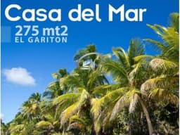 CASA EN VENTA A 90 MTS. DE LA PLAYA, EL GARITON TAXISCO