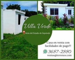 El hogar que mereces... Casa en venta en Siquinala