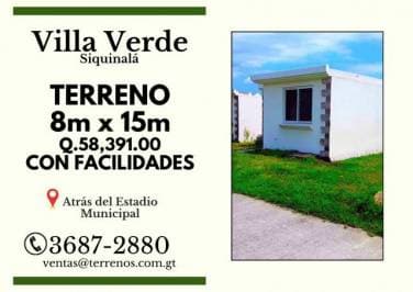 Facilidades de Pago, terrenos en venta en Siquinala — foto 1