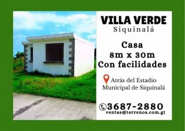 Venta. Casa en venta en Siquinalá con facilidades — foto 1