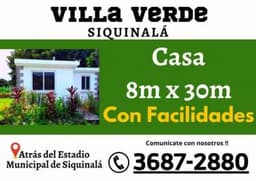 Vendo Casa en Siquinala
