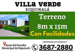 Vendo terrenos en Siquinala