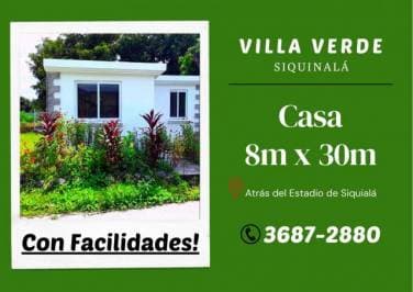 Casa con facilidades en Siquinala — foto 1