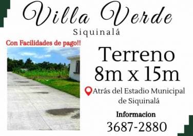 Terrenos atrás del estadio de siquinala — foto 1