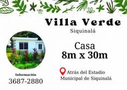 Construye a 3 minutos del Parque de Siquinala