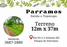Construye a 3 minutos del Parque de Parramos