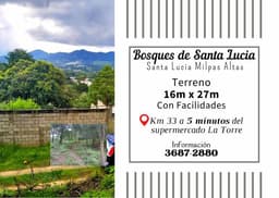 Vendo terreno cerca de Antigua Guatemala