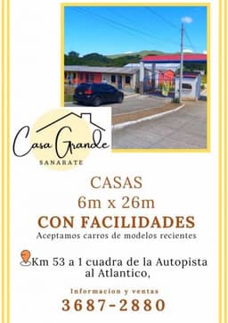 Ten tu casa propia cerca de la Autopista en Sanarate, con facilidades