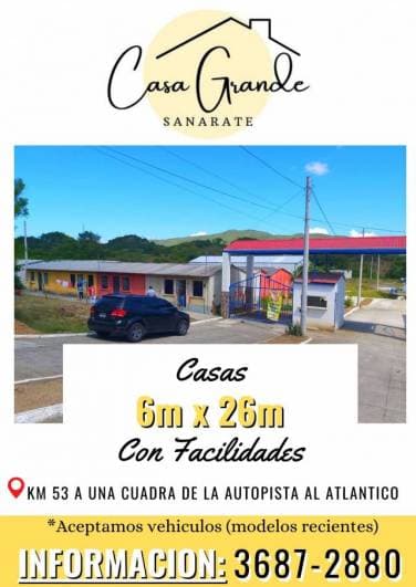 Casas en venta, invierta en Sanarate — foto 1