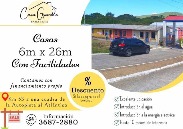 Casas en venta en Sanarate — foto 1