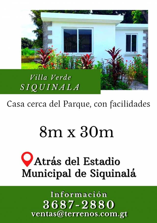 Casa a buen precio en Siquinala — foto 1