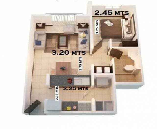 RENTO APARTAMENTO | PARQUE 7 — foto 2