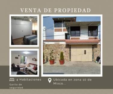 Hermosa casa en Zona 10 de mixco / remodelada — foto 1