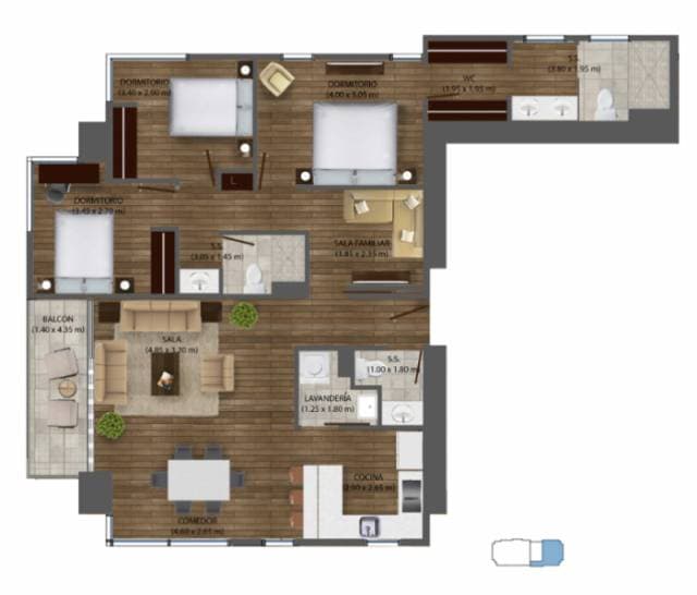 APARTAMENTO EN VENTA, ZONA 15! — foto 4