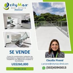 SE VENDE CASA EN KM 24 CARRETERA EL SALVADOR, FRAIJANES