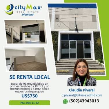 SE RENTA LOCAL COMERCIAL EN LA ENTRADA DE LA OLMECA, CAES