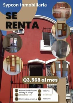 Casa Paseo de las Fuentes San Miguel Petapa