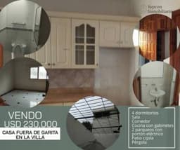 Casa fuera de garita zona 14 La Villa
