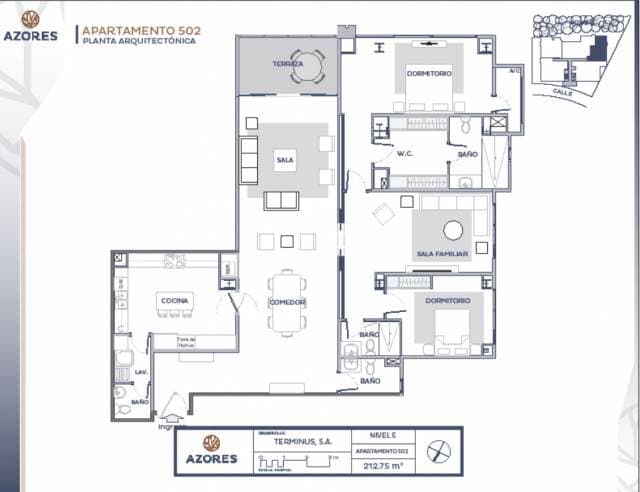 APARTAMENTO EN VENTA EN AZORES ZONA 15 — foto 3