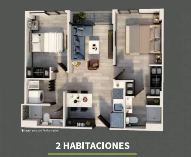 APARTAMENTO CON EXCELENTE VISTA EN VENTA EN ZONA 13 — foto 4