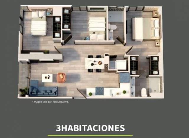 APARTAMENTO CON EXCELENTE VISTA EN VENTA EN ZONA 13 — foto 5