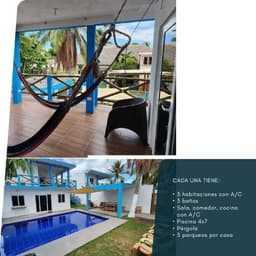 VENDO 2 CASAS EN MONTERRICO AMUEBLADAS