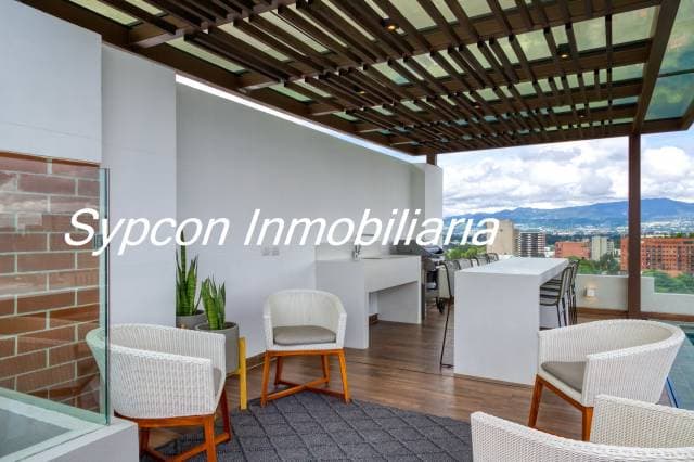 Apartamento zona 10 sin muebles de 1 dormitorio — foto 2