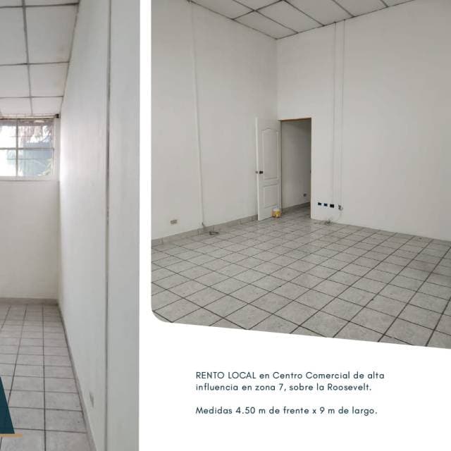 RENTO LOCAL COMERCIAL EN CALZADA ROOSEVELT — foto 2