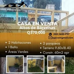 Casa en venta en Altos de Barcenas III Villa Nueva